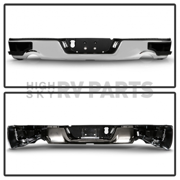 Spyder Automotive Bumper 1-Piece Design Chrome Plated - 9948657-1