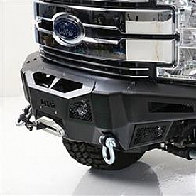 Smittybilt Bumper M1A2 Heavy Duty Modular Design Steel Black  - 612933