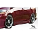Extreme Dimensions Ground Effects Kit - Primered Fiberglass Reinforced Plastics 4-Piece - 111244