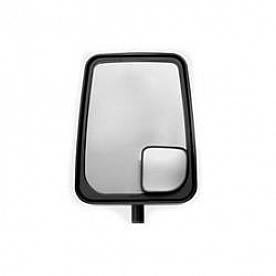 Velvac Exterior Mirror Manual Rectangular White - 714576