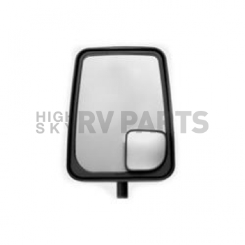 Velvac Exterior Mirror Manual Rectangular White - 714576