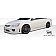 Extreme Dimensions Ground Effects Kit - Primered Fiberglass Reinforced Plastics 4-Piece - 111269