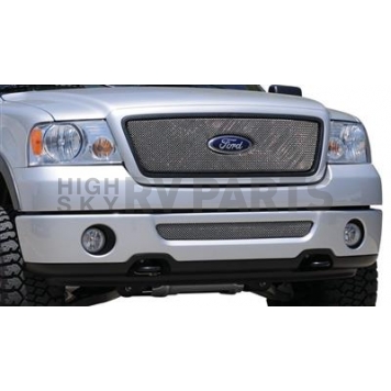 T-Rex Truck Products Grille Insert - Mesh Triple Chrome Plated Stainless Steel - 44556