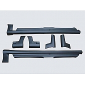 Street Scene Side Skirt - Bare Urethane Black Set of 6 - 95070842