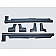 Street Scene Side Skirt - Bare Urethane Black Set of 6 - 95070842