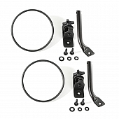Rugged Ridge Exterior Mirror Manual Round Set Of 2 - 1102521