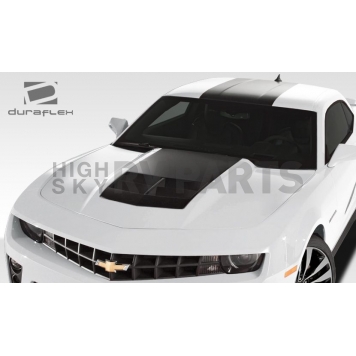 Extreme Dimensions Hood - Primered Fiberglass Black - 108185-1