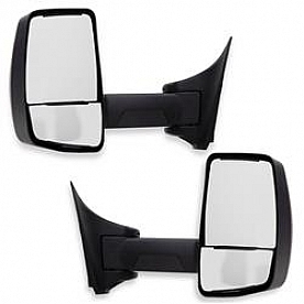 Velvac Exterior Mirror 1 Remote And 1 Manual Rectangular Black - 716358