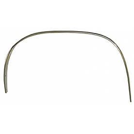 Goodmark Industries Wheel Well Molding - Left Side Silver Aluminum Single - CF94569L