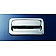All Sales Tailgate Handle - Polished Aluminum Silver - 909D