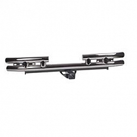 Rugged Ridge Tube Bumper 1-Piece Design Stainless Steel Silver - 1157304