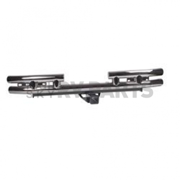 Rugged Ridge Tube Bumper 1-Piece Design Stainless Steel Silver - 1157304