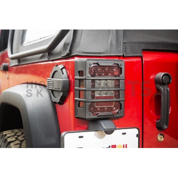 Rugged Ridge Tail Light Guard Aluminum Bar Set Of 2 - 1122605-5