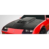 Extreme Dimensions Hood - Gloss Carbon Fiber Black - 108415