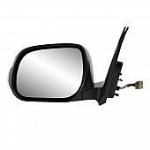 K-Source Exterior Mirror Electric OEM Black Single - 70194T