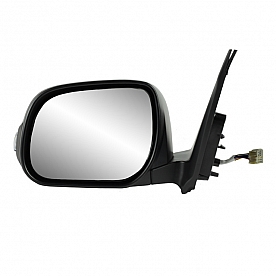 K-Source Exterior Mirror Electric OEM Black Single - 70194T