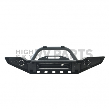 Paramount Automotive Bumper Rock Crawler 1-Piece Design Black - 510058-1