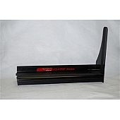 Owens Products Running Board - Truck Wheel To Wheel Black Powder Coated Aluminum - OC7075B