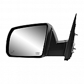 K-Source Exterior Mirror Electric OEM Black Single - 70228T
