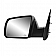 K-Source Exterior Mirror Electric OEM Black Single - 70228T