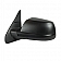 K-Source Exterior Mirror Electric OEM Black Single - 70228T