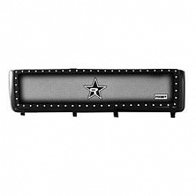 RBP (Rolling Big Power) Grille Insert - Black Stainless Steel Rectangular - 261115NDX1