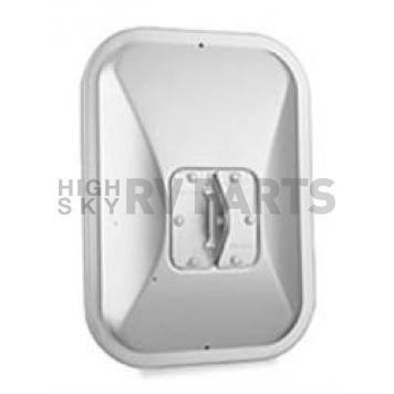 Velvac Exterior Mirror Manual Rectangular Rolled Edge Design - 709002