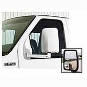 Velvac Exterior Mirror Manual Rectangular Black - 714558