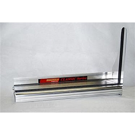 Owens Products Running Board - Truck Wheel To Wheel Black Powder Coated Aluminum - OCG7094EXB
