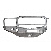 Road Armor Bumper Stealth Lonestar 1-Piece Design Steel Natural - 38205ZNW
