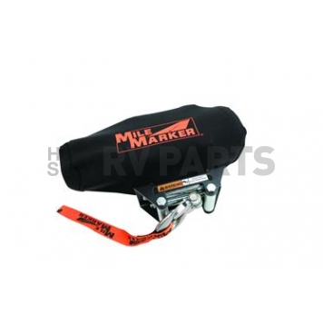 Mile Marker Winch Cover - Neoprene Black - 8505