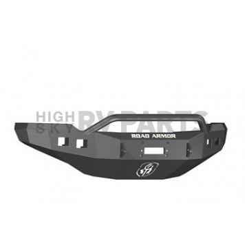 Road Armor Bumper Stealth Pre-Runner 1-Piece Design Steel Black - 382R4B