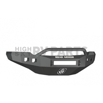 Road Armor Bumper Stealth Pre-Runner 1-Piece Design Steel Black - 382R4BNW
