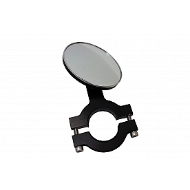 Fishbone Offroad Exterior Mirror Manual Round Aluminum Single - FB21114