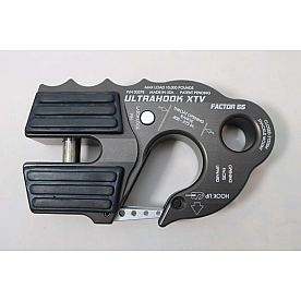 Factor 55 Winch Clevis Hook - Aluminum Gray 5/16 Inch - 0027506
