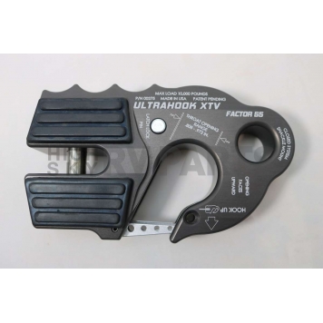 Factor 55 Winch Clevis Hook - Aluminum Gray 5/16 Inch - 0027506