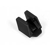 Omix-Ada Hood Latch Black Single - 1121012