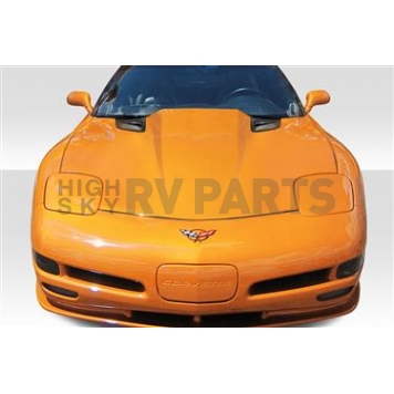 Extreme Dimensions Hood - Fiberglass Reinforced Plastic Black - DTM - 113330