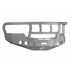 Road Armor Bumper Stealth Titan II 1-Piece Design Steel Natural - 37402Z