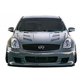 Extreme Dimensions Hood - Fiberglass Reinforced Plastic Black - AM-S - 113359