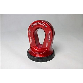 Factor 55 Winch Cable Shackle Mount - 16000 Pounds Red - 0035501