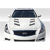 Extreme Dimensions Hood - Fiberglass Reinforced Plastic Black - AM-S - 113360