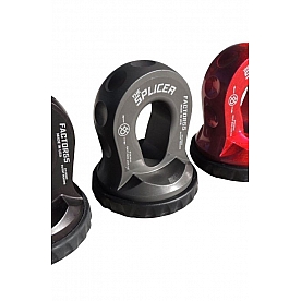 Factor 55 Winch Cable Shackle Mount - 16000 Pounds Gray - 0035506