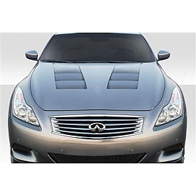 Extreme Dimensions Hood - Fiberglass Reinforced Plastic Black - TS-1 - 113361