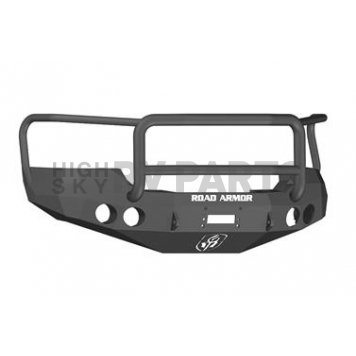 Road Armor Bumper Stealth Lonestar 1-Piece Design Steel Black - 37405B