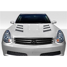 Extreme Dimensions Hood - Fiberglass Reinforced Plastic Black - AM-S - 113364
