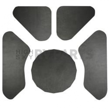 Design Engineering (DEI) Hood Insulation Pad - Custom Fit Peel And Stick Design Black Textured Finish - 050097