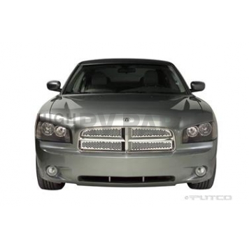 Putco Grille Insert - Polished Stainless Steel Rectangular - 84332