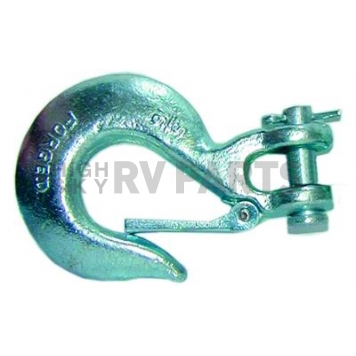 Fulton Trailer Winch Clevis Hook - Steel Silver 1/4 Inch - 44154