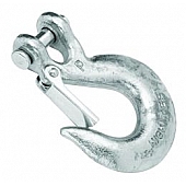 Fulton Trailer Winch Clevis Hook - Steel Silver 3/8 Inch - 44156